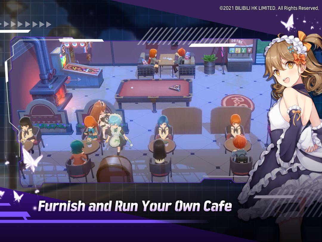 Screenshot of Girl Cafe Gun