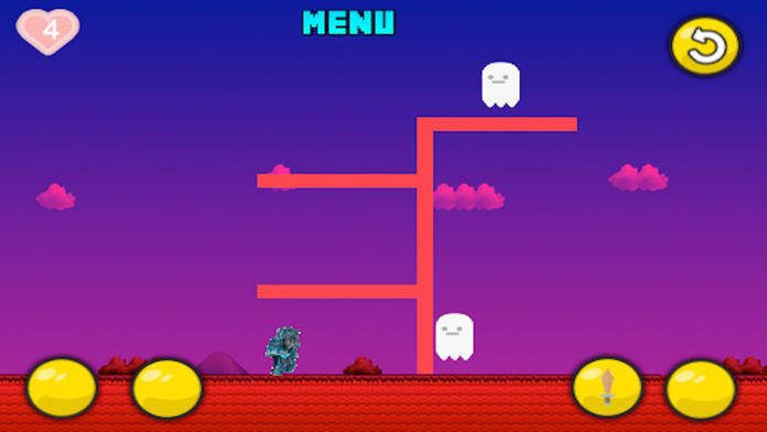 Explorer- Pixel World Version Game Screenshot