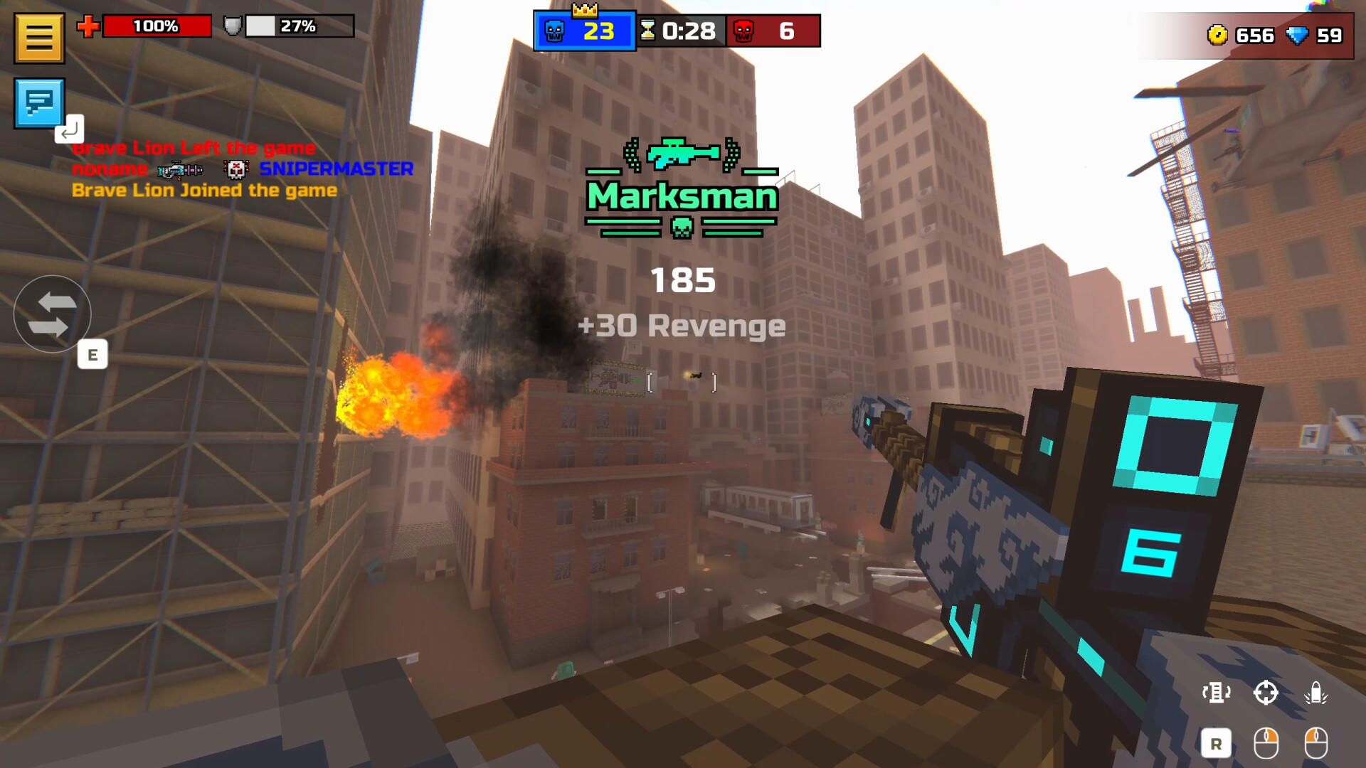 Screenshot of Pixel Gun 3D: PC Edition