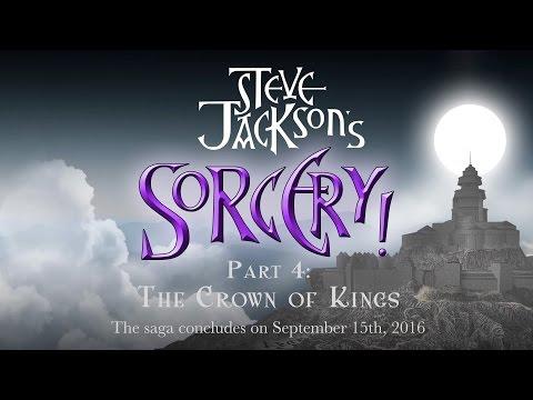 Screenshot of the video of Sorcery! 4