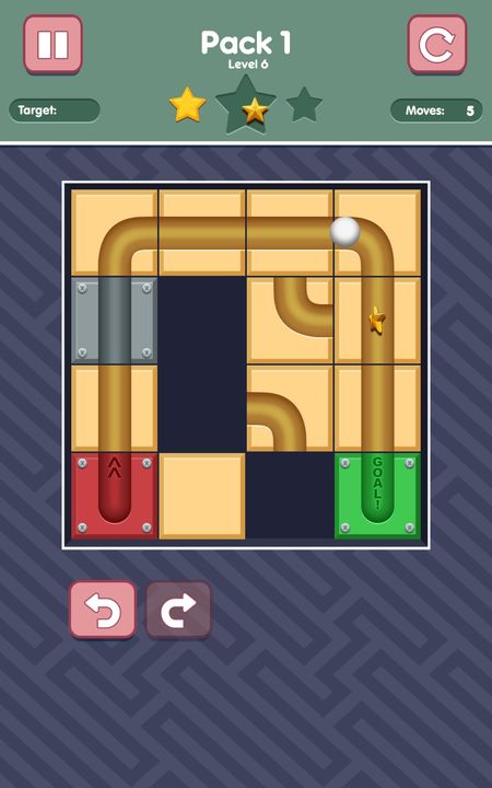 Ball Rolling Puzzle Game Screenshot
