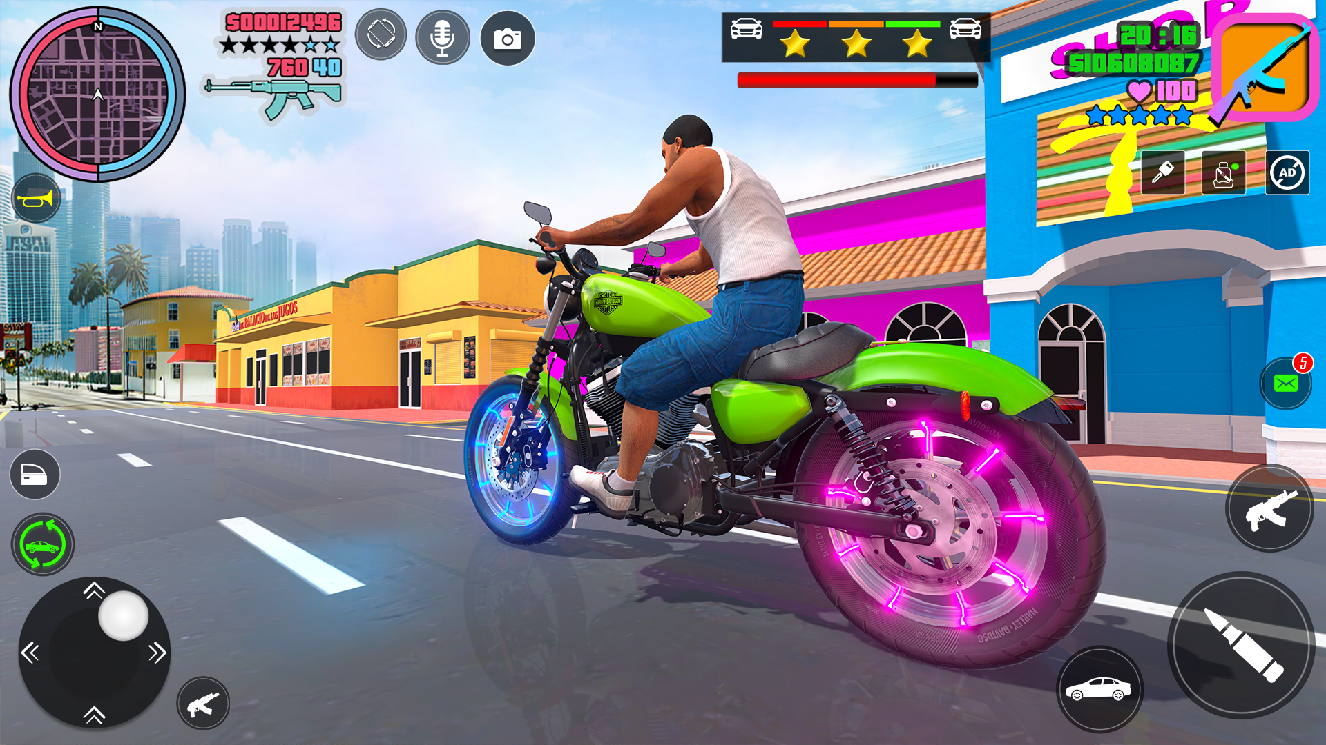 Real Gangster Game: Open World Game Screenshot
