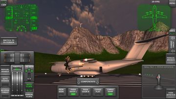 Captura de Tela do Jogo Turboprop Flight Simulator 3D