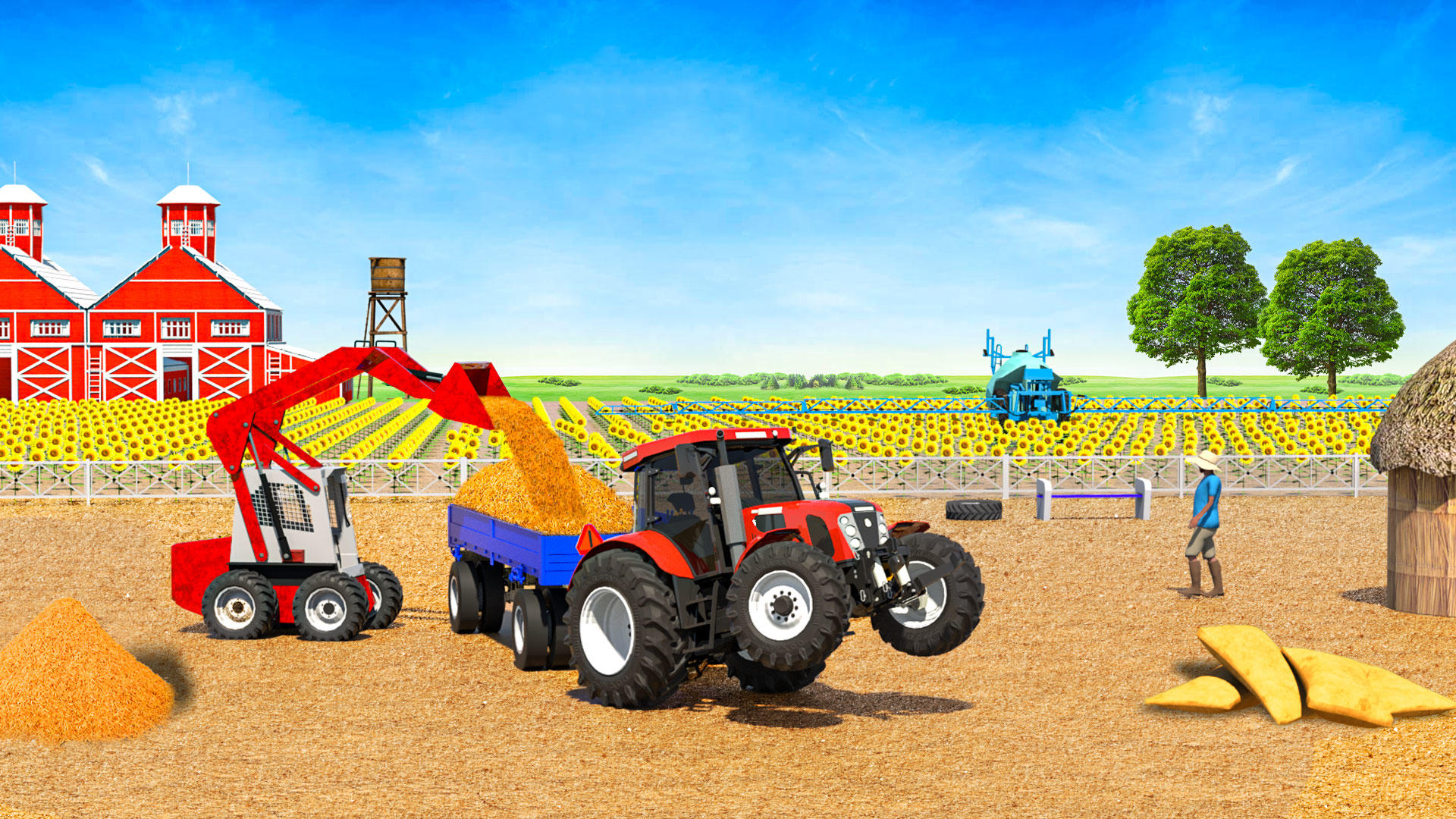 Screenshot 4 of Crop Corn Field: Tractor Games 1.0