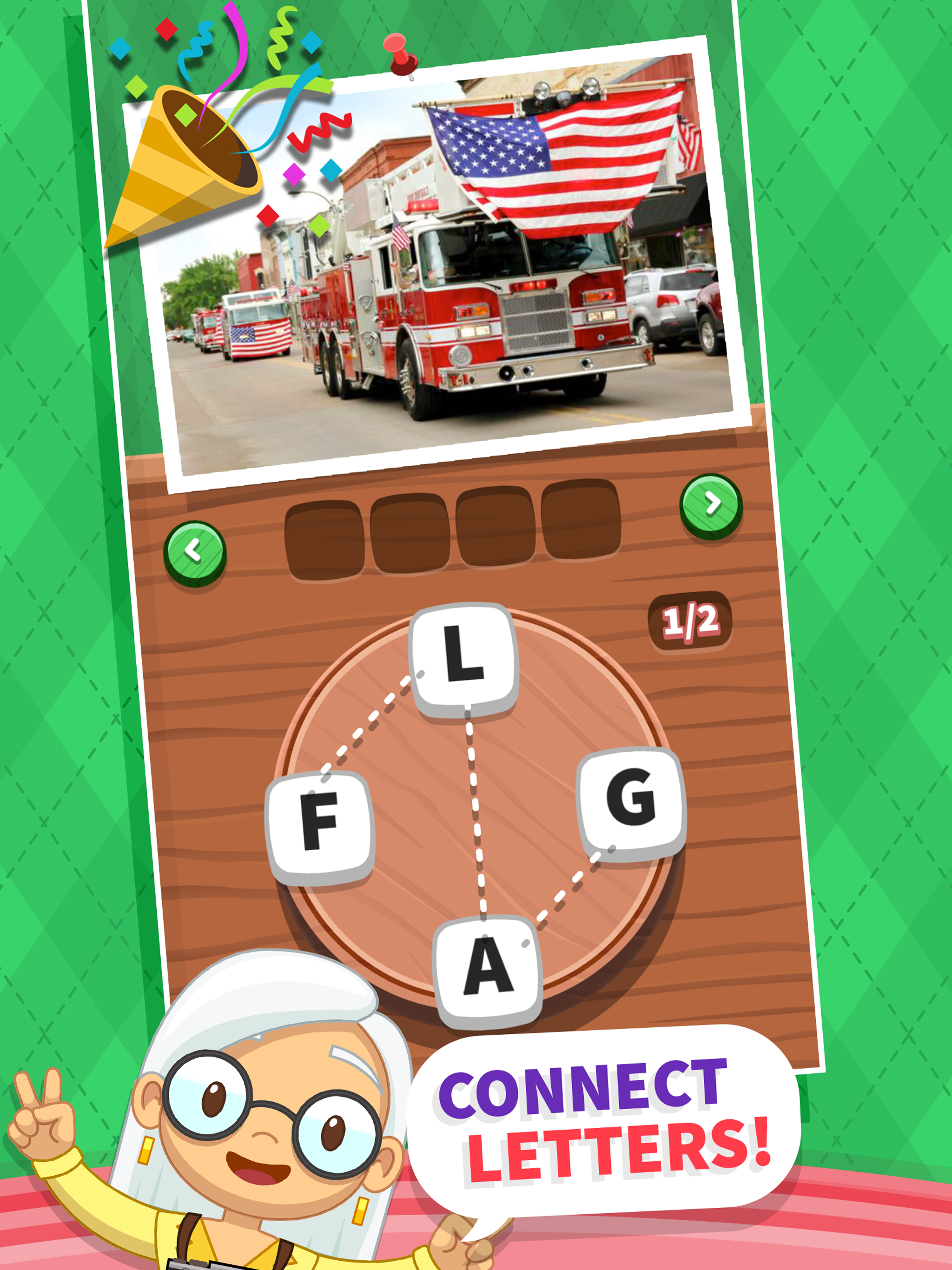 WordWhizzle Pics Game Screenshot