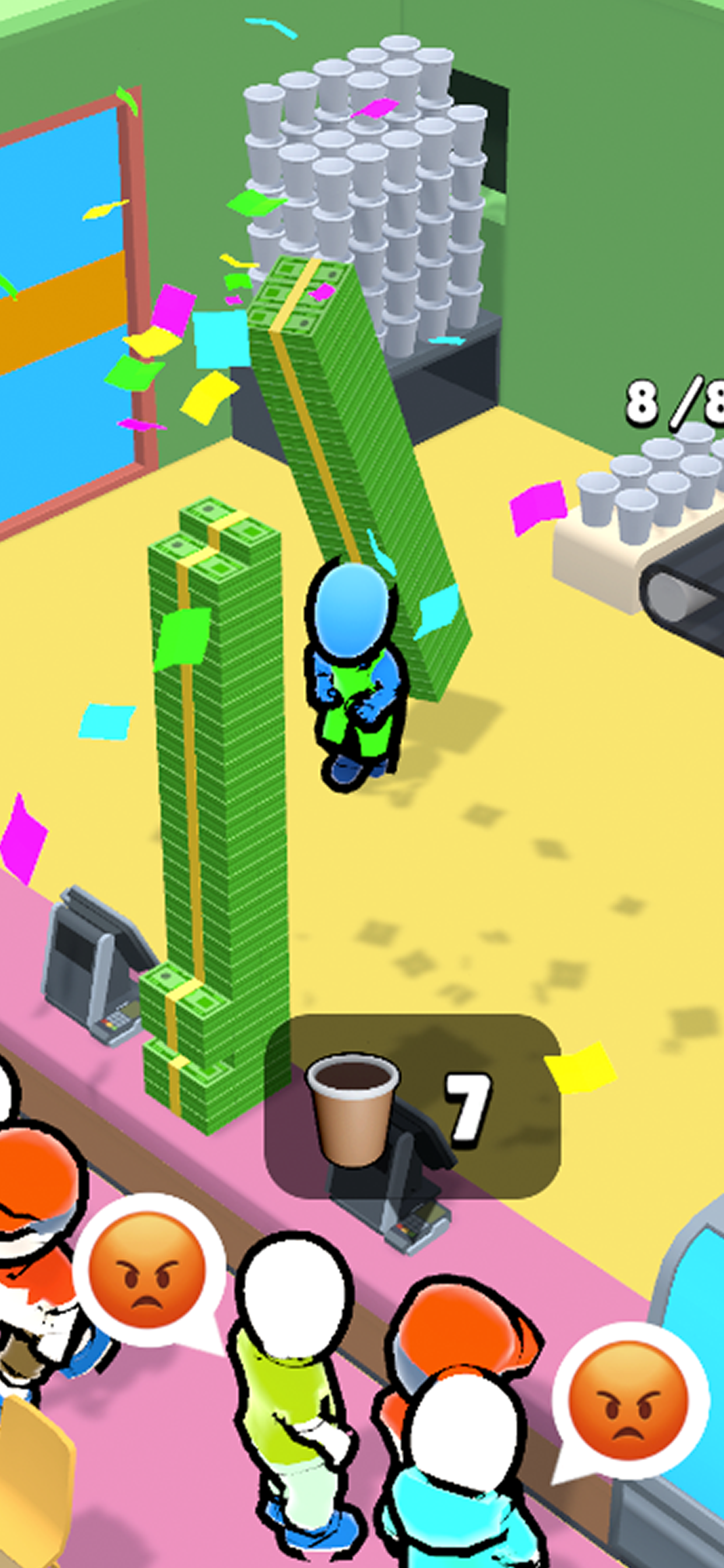 Captura de Tela do Jogo Cafe Master - シミュレーションゲーム