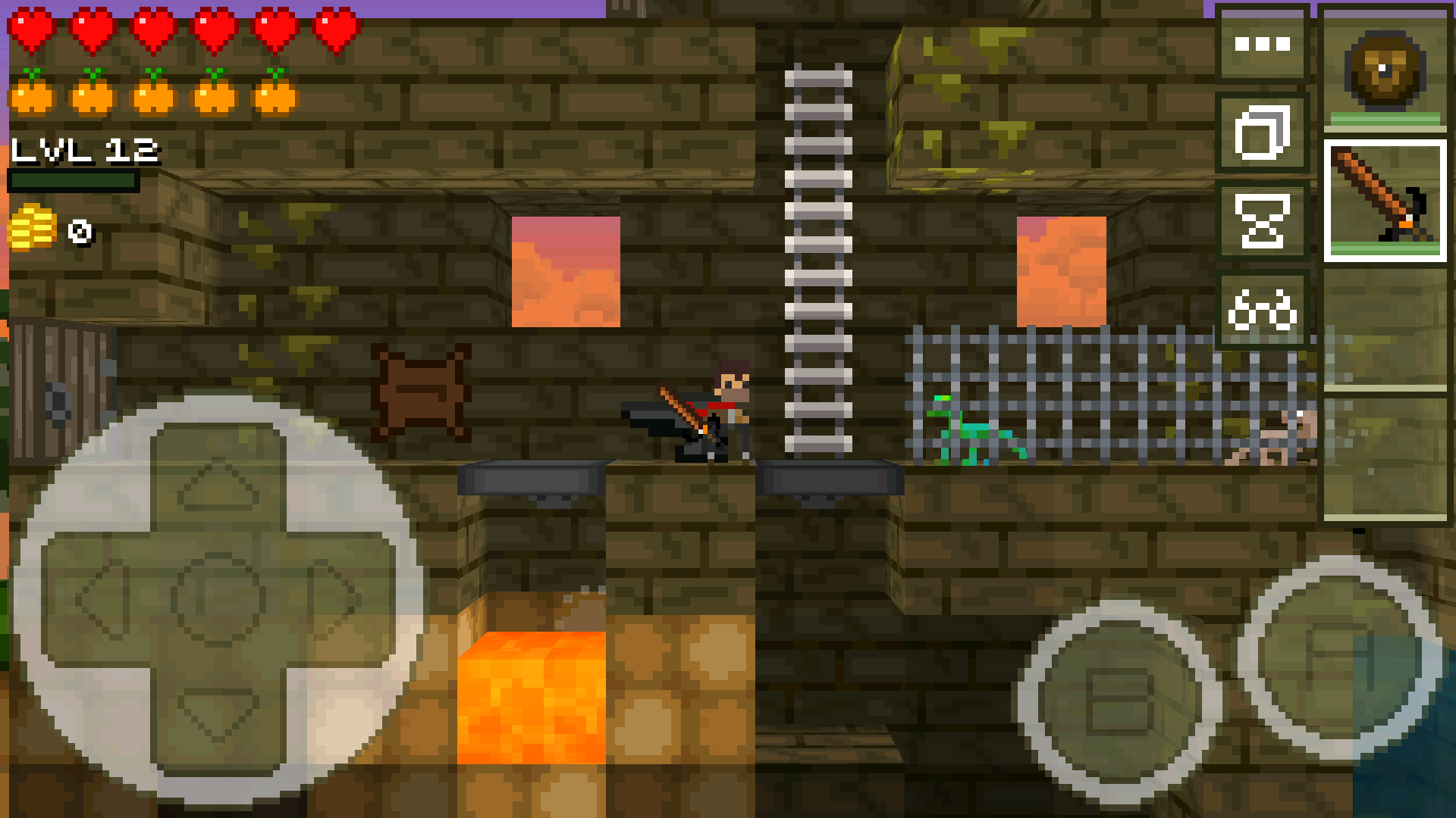 Скриншот игры LostMiner: Build & Craft Game