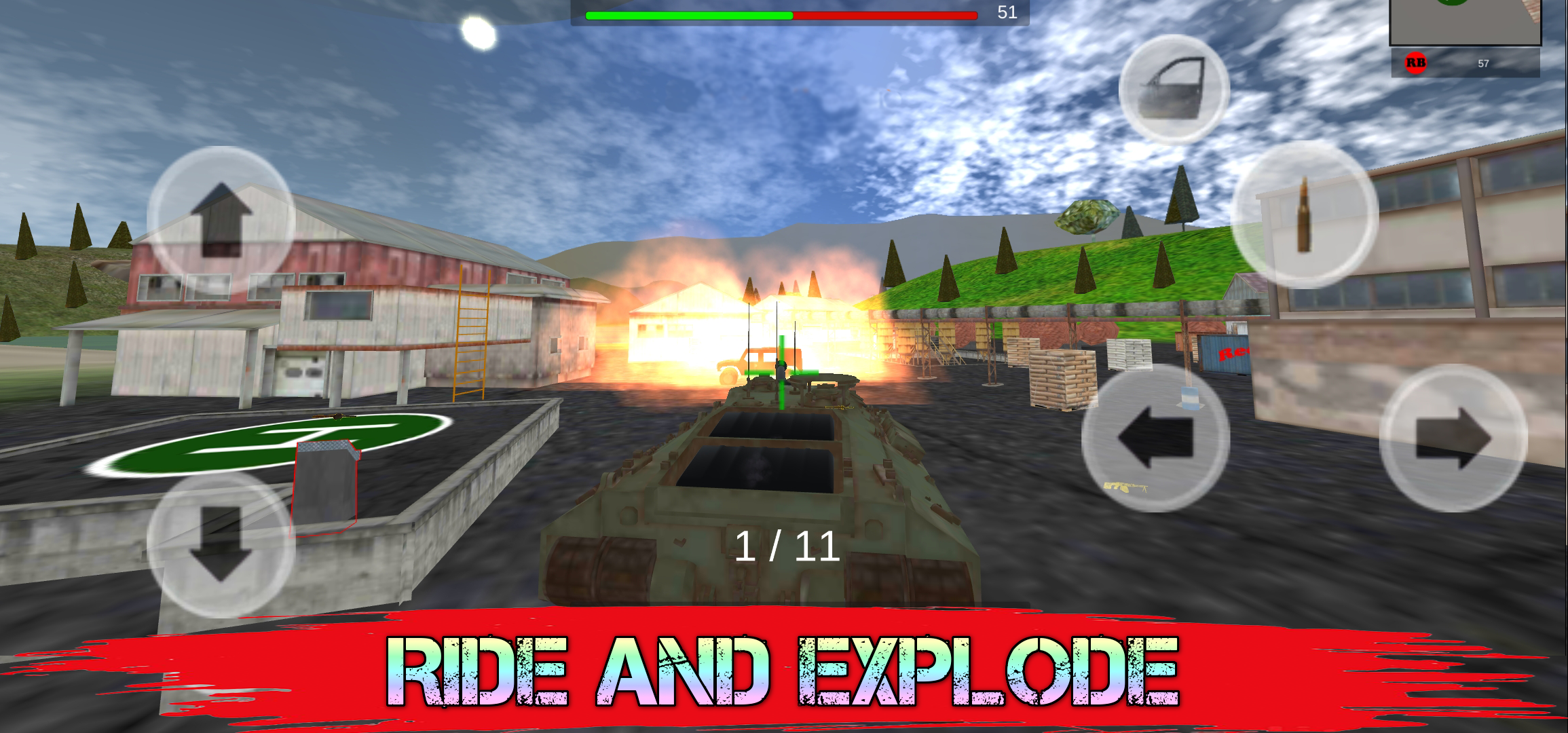 Screenshot of Bunker Battle Royal BBR mobile