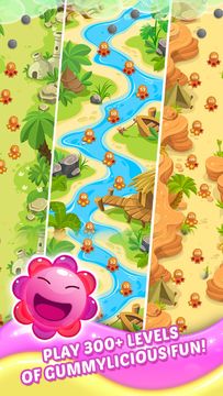 Gummy Pop: Chain Reaction Game Game Screenshot
