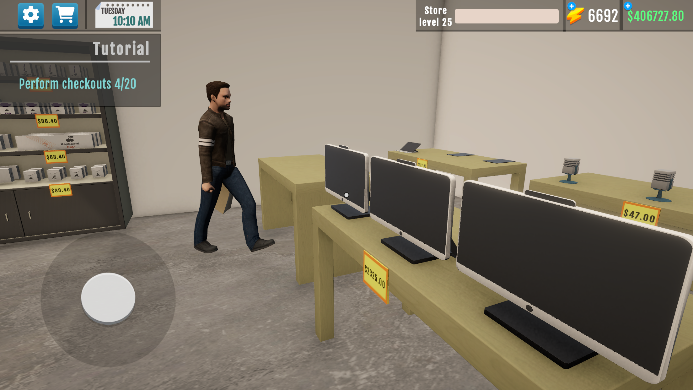 Electronics Store Simulator 3D Game Screenshot