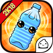 Bottle Flip Evolution - 2k18 방치형 클리커 게임