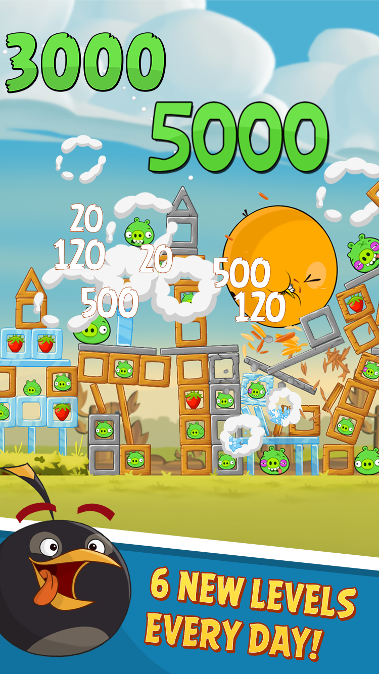 Angry Birds Classic Game Screenshot