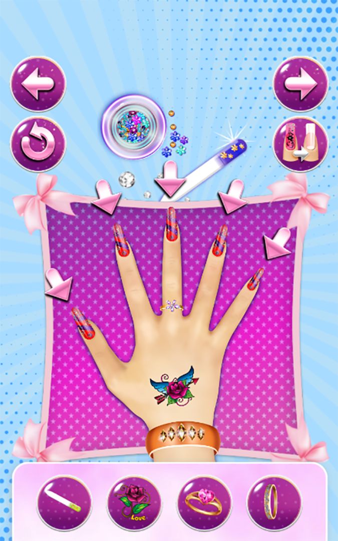 Modnail - Nail Salon Game screenshot game