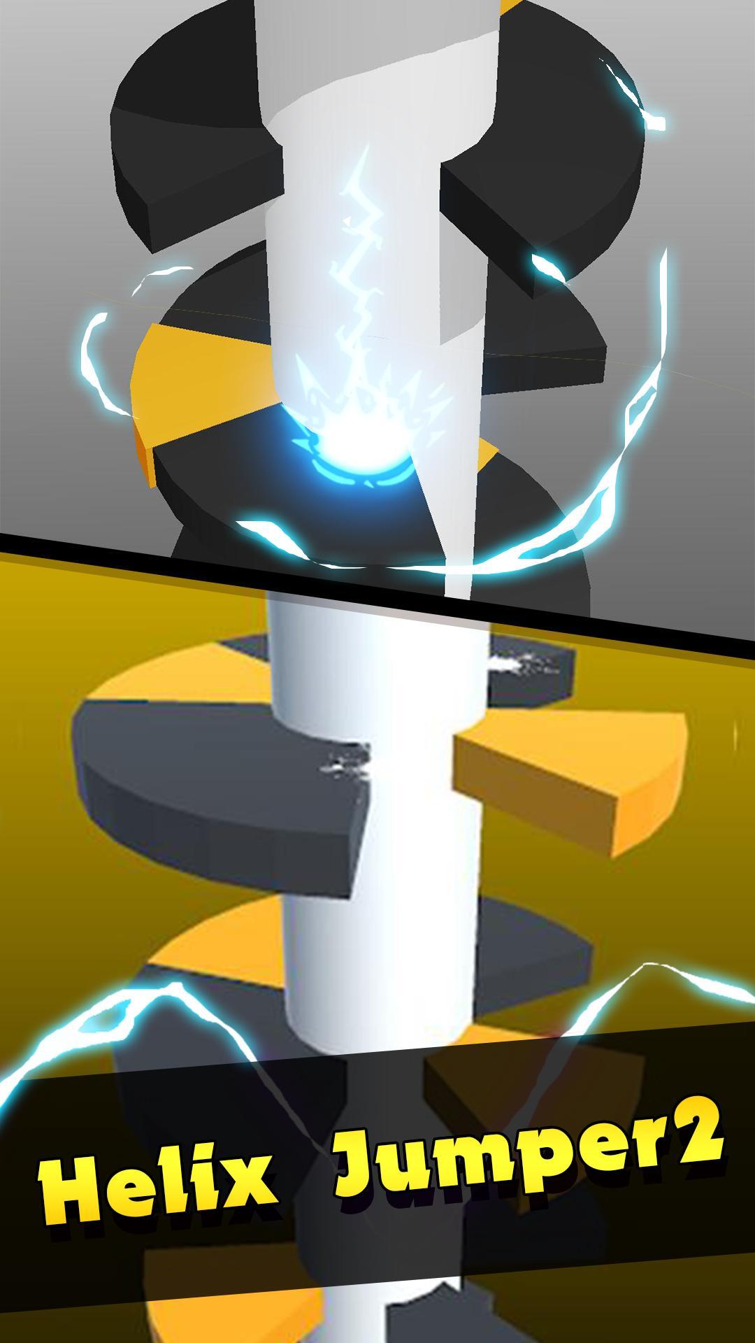 BraveWorld - Helix Jumper Game Screenshot