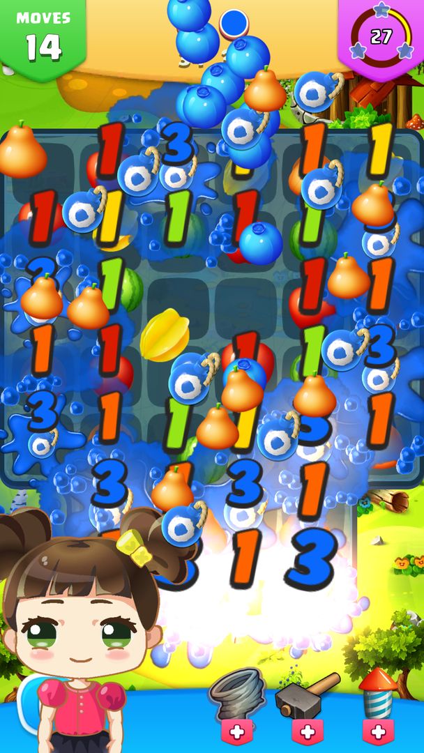 Screenshot of Fruity Match 3 Puzzle