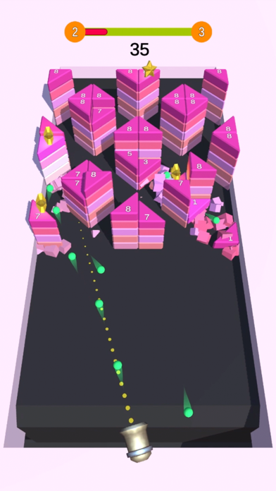 Nonstop Balls 3D Game Screenshot