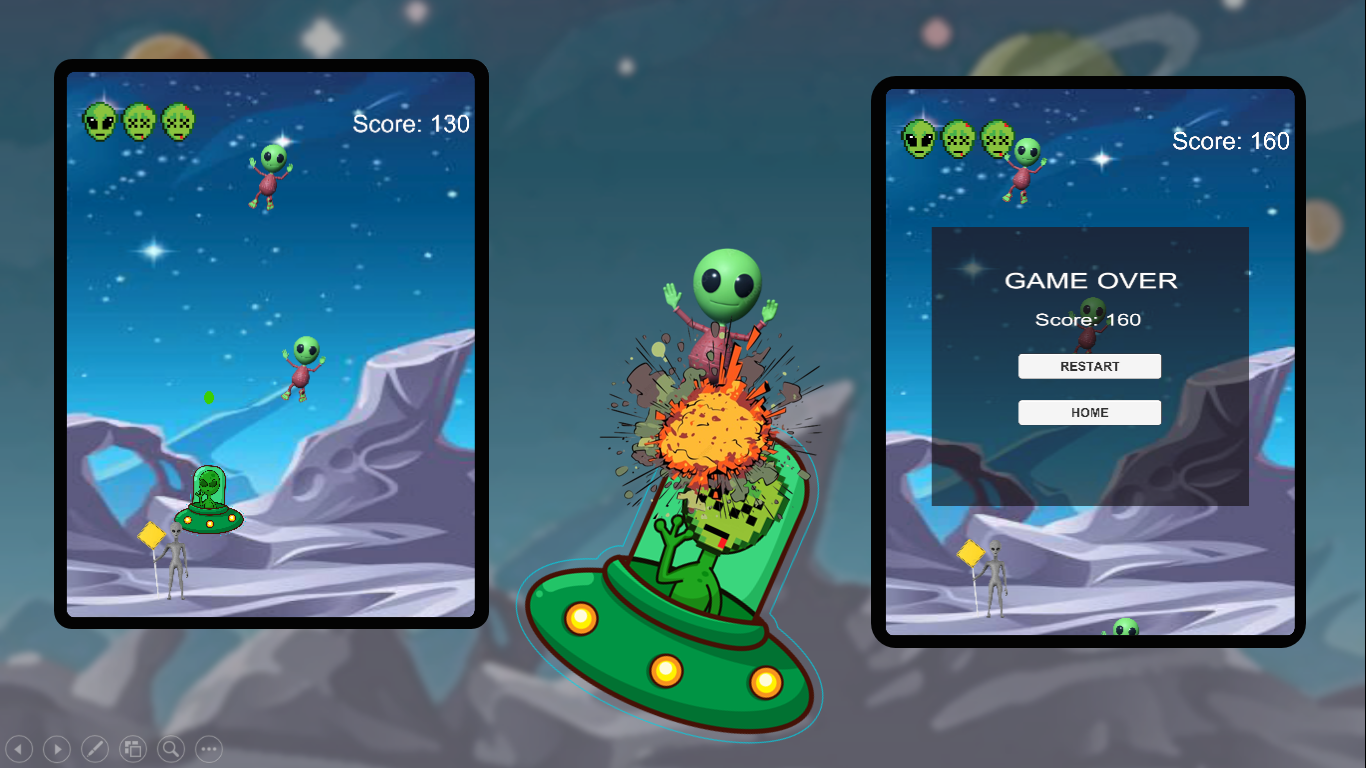 Screenshot of Space Aliens : Space Shooter
