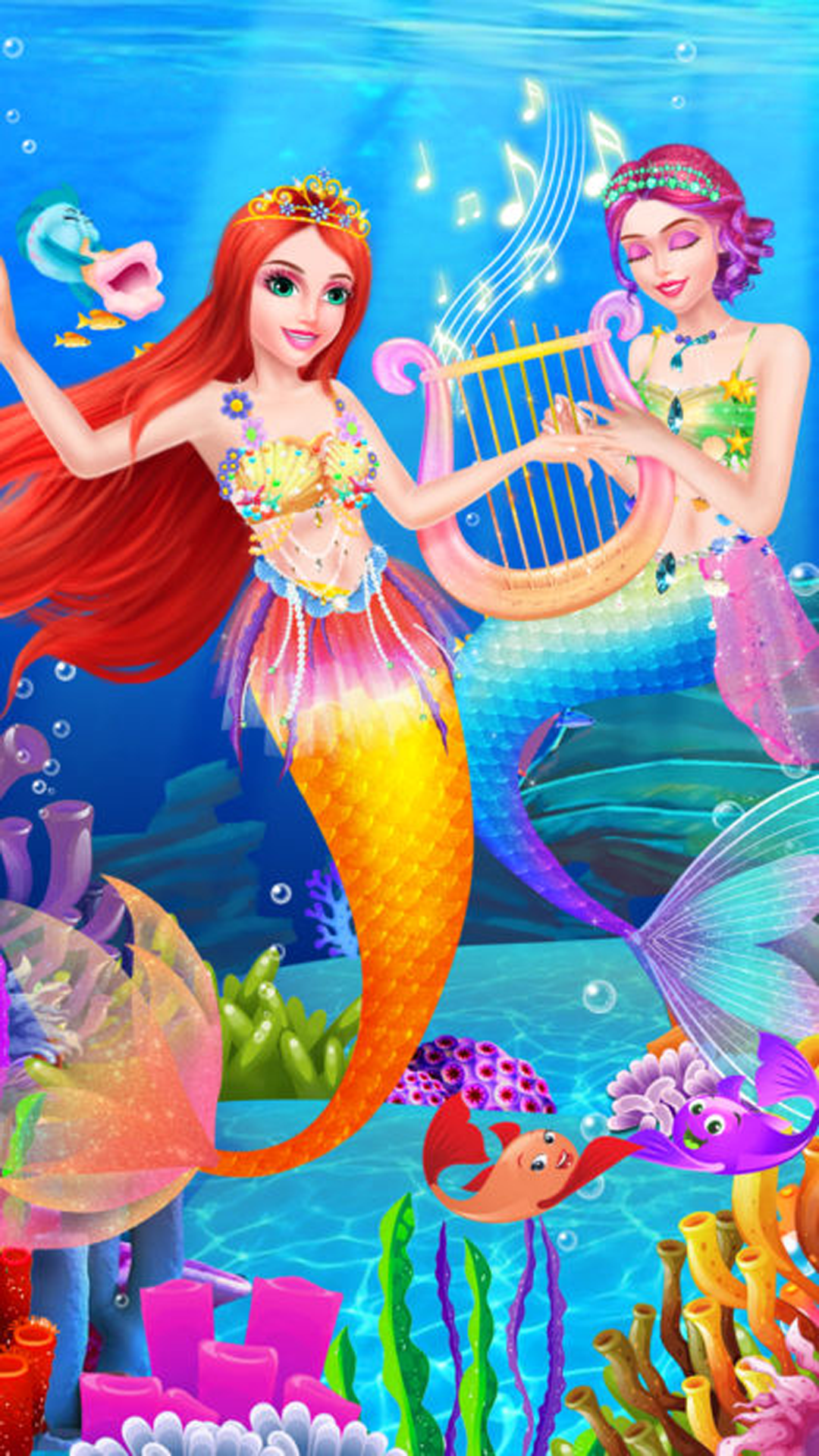 chinese dress ladies Mermaid Princess Love Story Dress Up & Salon Game main image 0