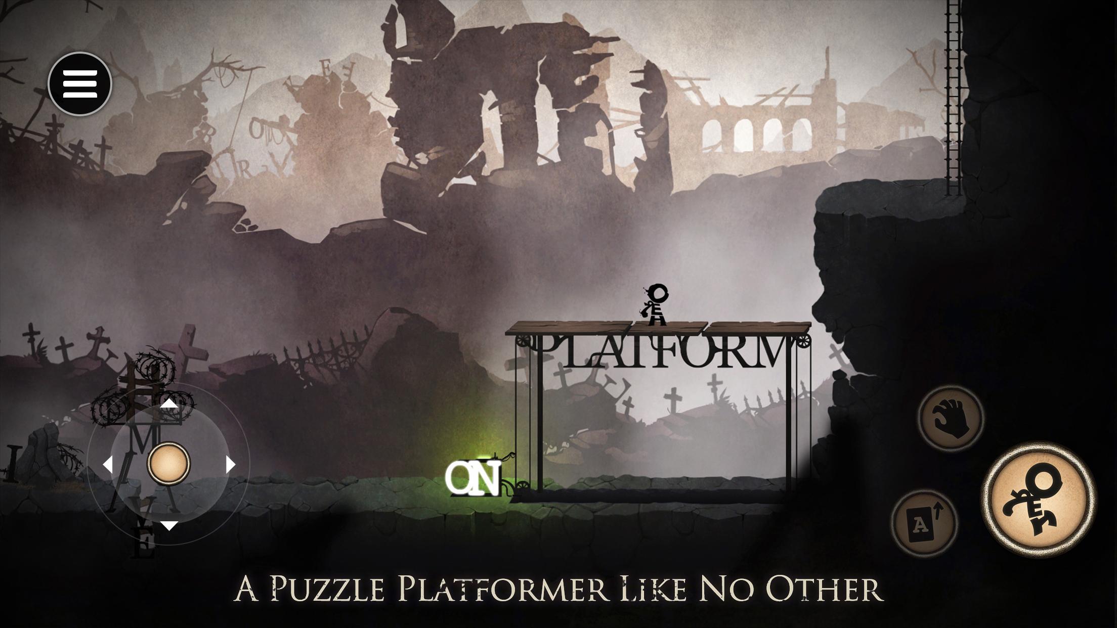 Typoman Mobile Game Screenshot