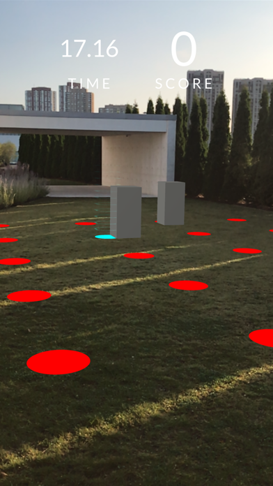 AR Runner Game Screenshot