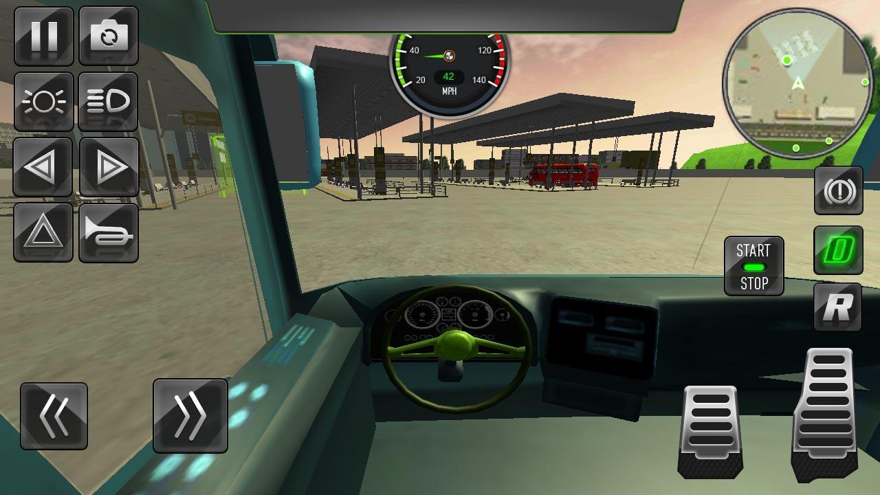 Screenshot 1 of จำลองการขับรถบัส 