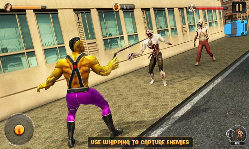 Superhero CatMan : City Crime Battleground 게임 스크린 샷