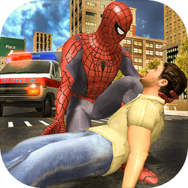 Rope Master Flying Spider Superhero Rescue Mission