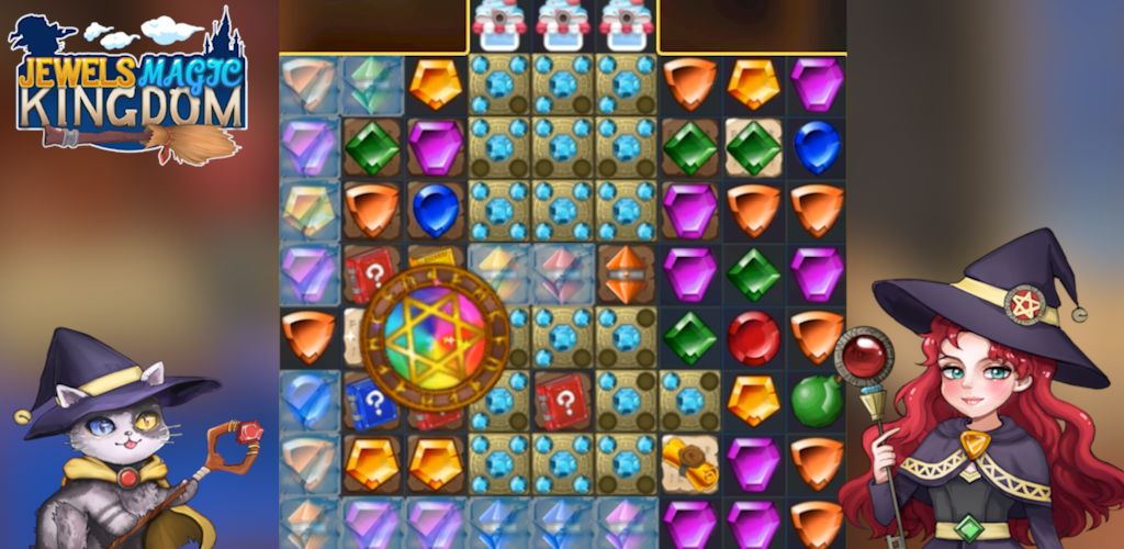 Screenshot of Jewels Magic Kingdom