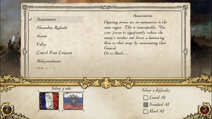 Screenshot of Napoleon in Russia