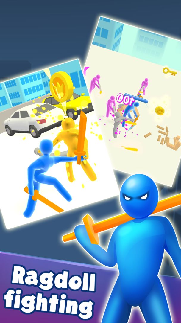 Screenshot of Jelly Fighter: Stickman fight