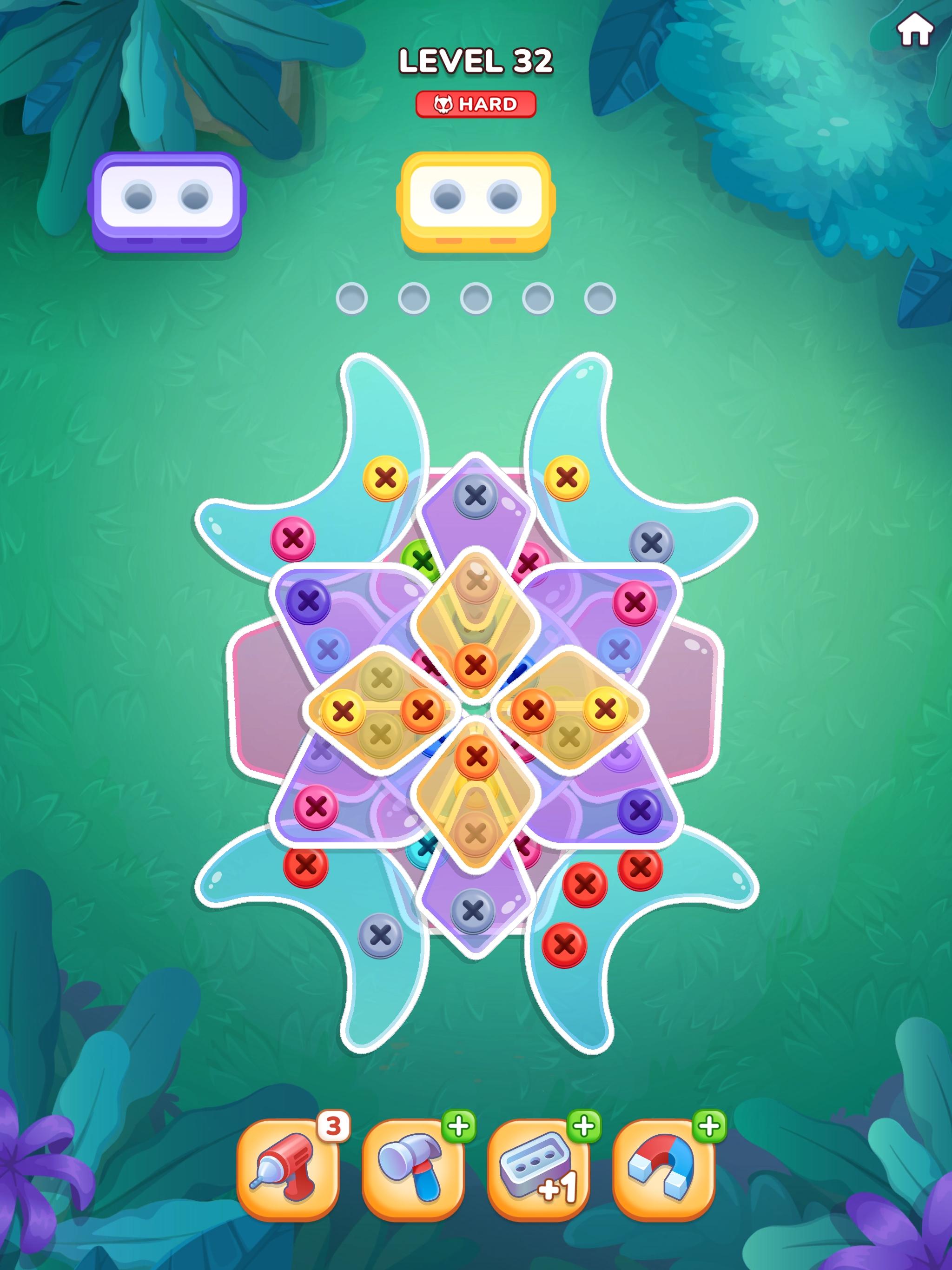Screw Stars: Unlock and Solve Game Screenshot