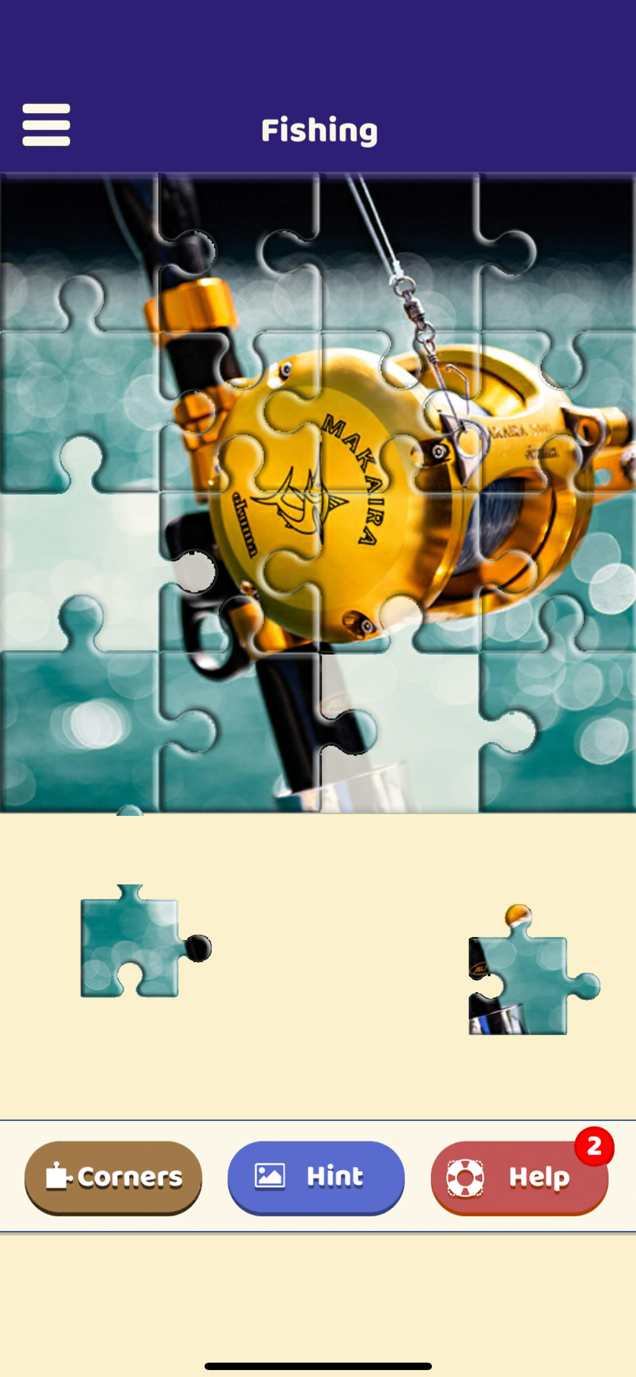 Fishing Puzzle Game Screenshot