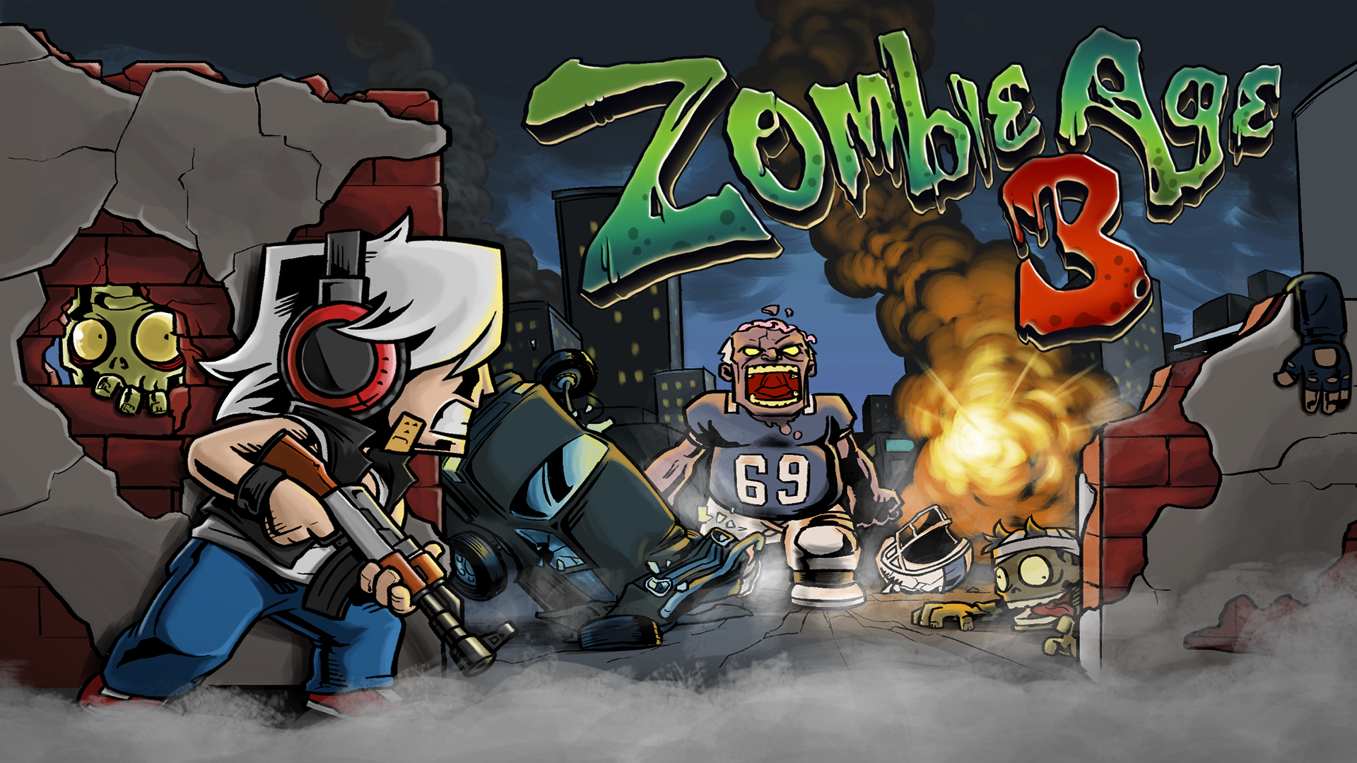 Screenshot 1 of Zombie Age 3HD: Offline Dead Shooter Game 1.2.0