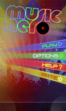Cuplikan Layar Game Music Hero