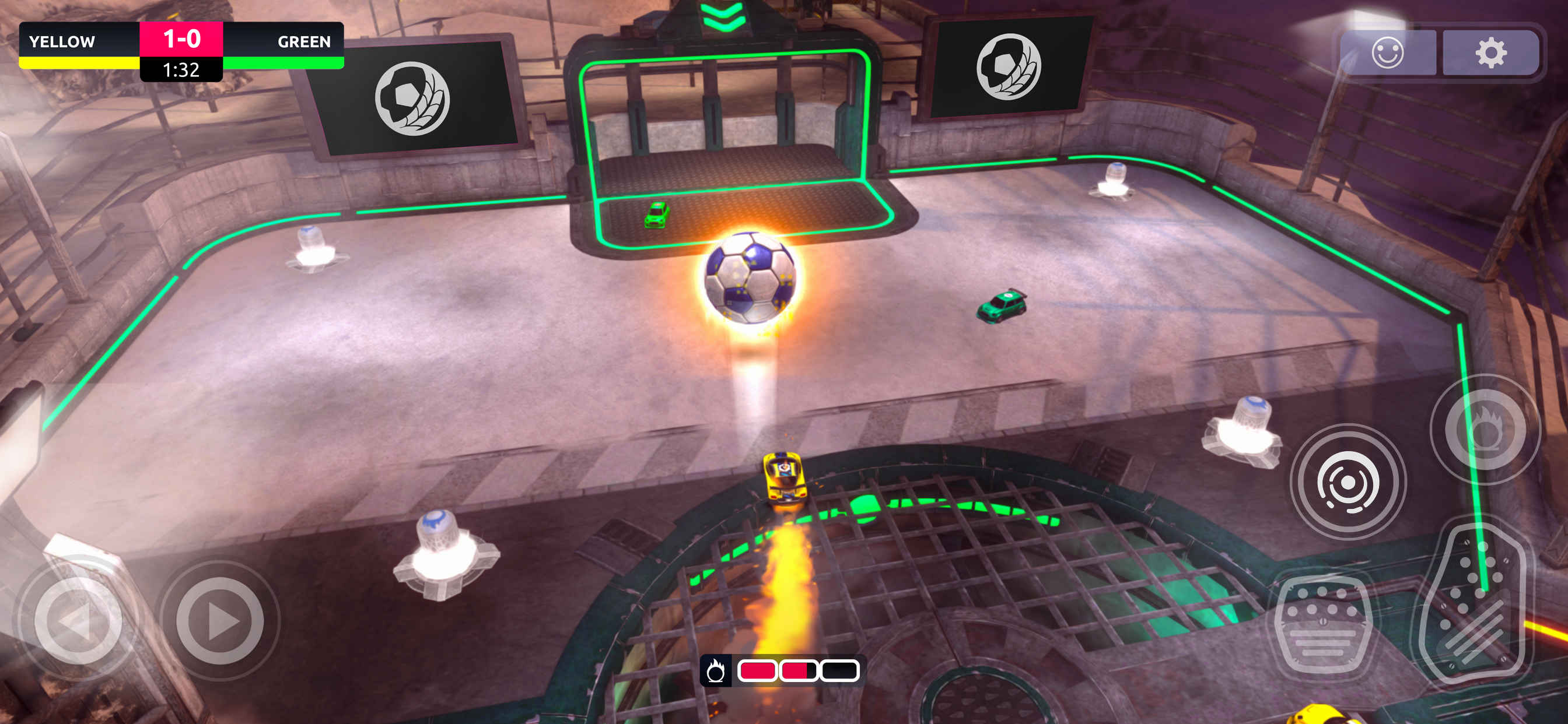 SOCCER RALLY Game Screenshot