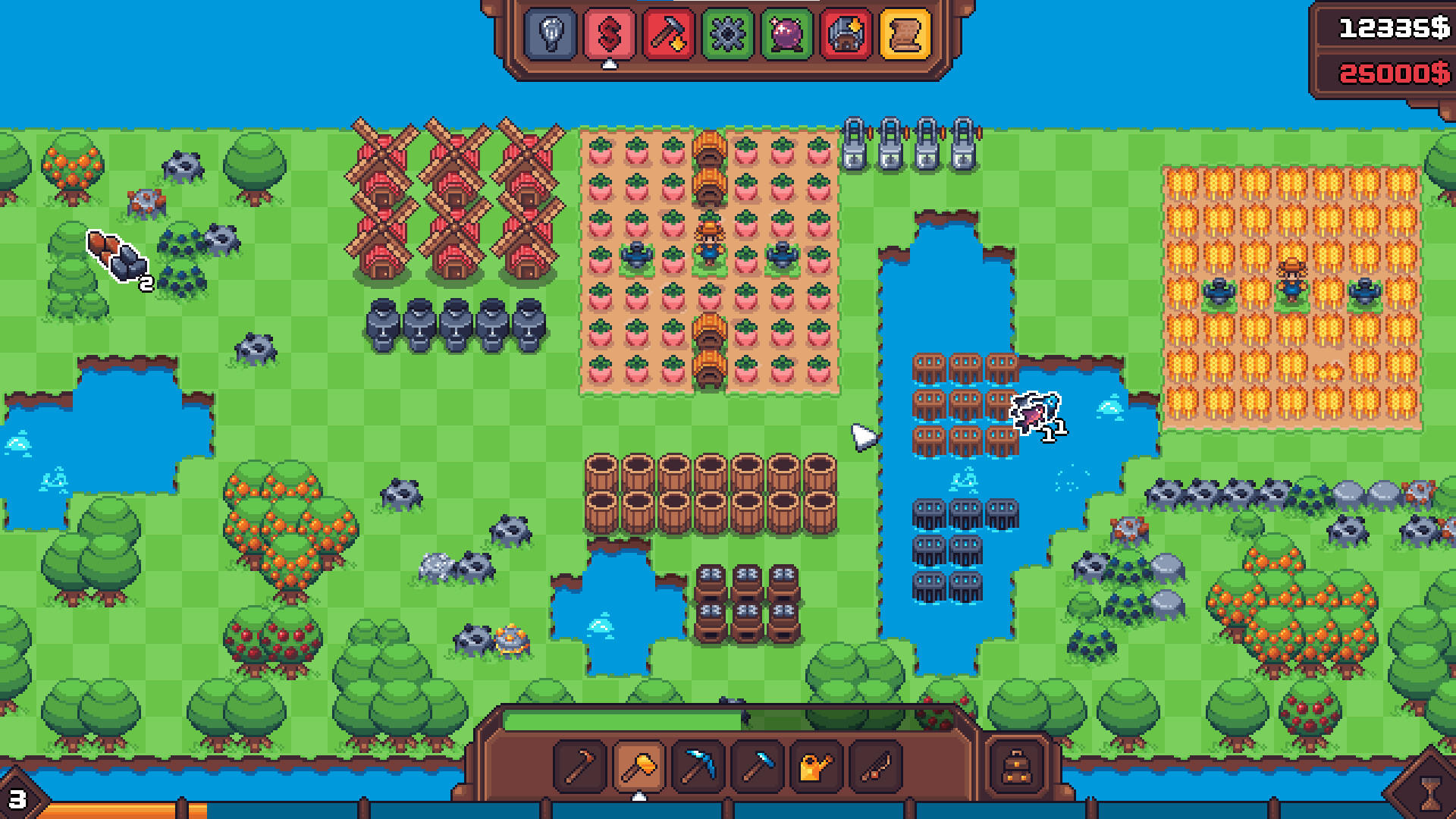 Screenshot 1 of Another Farm Roguelike: Rebirth 