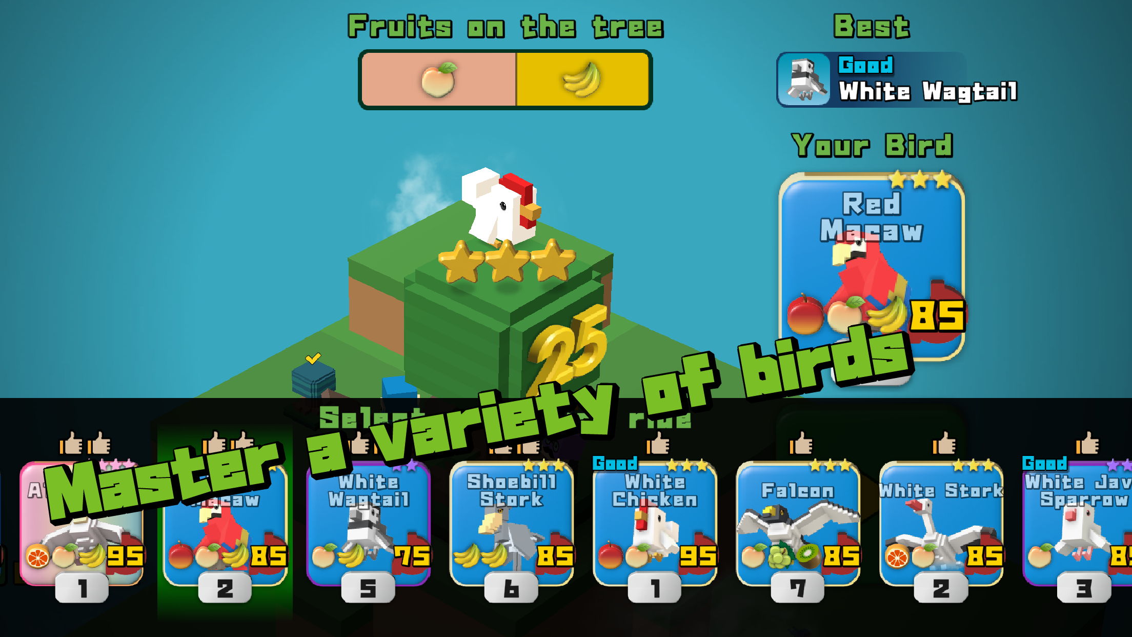 BirdHeroes Game Screenshot