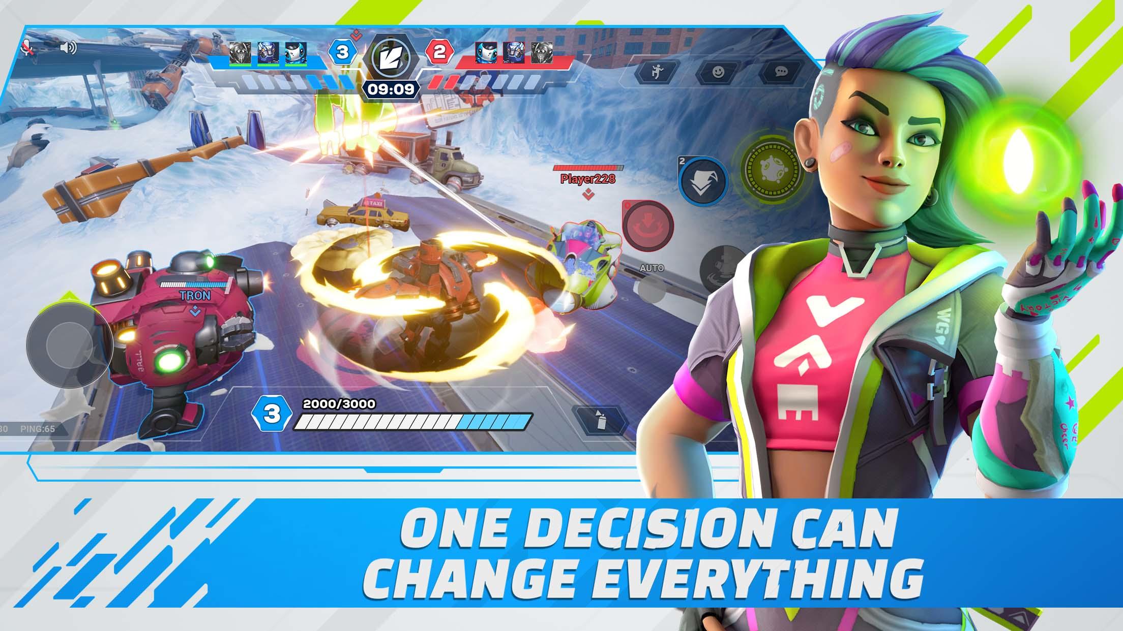 ArcForce: 3v3 Hero Shooter Game Screenshot