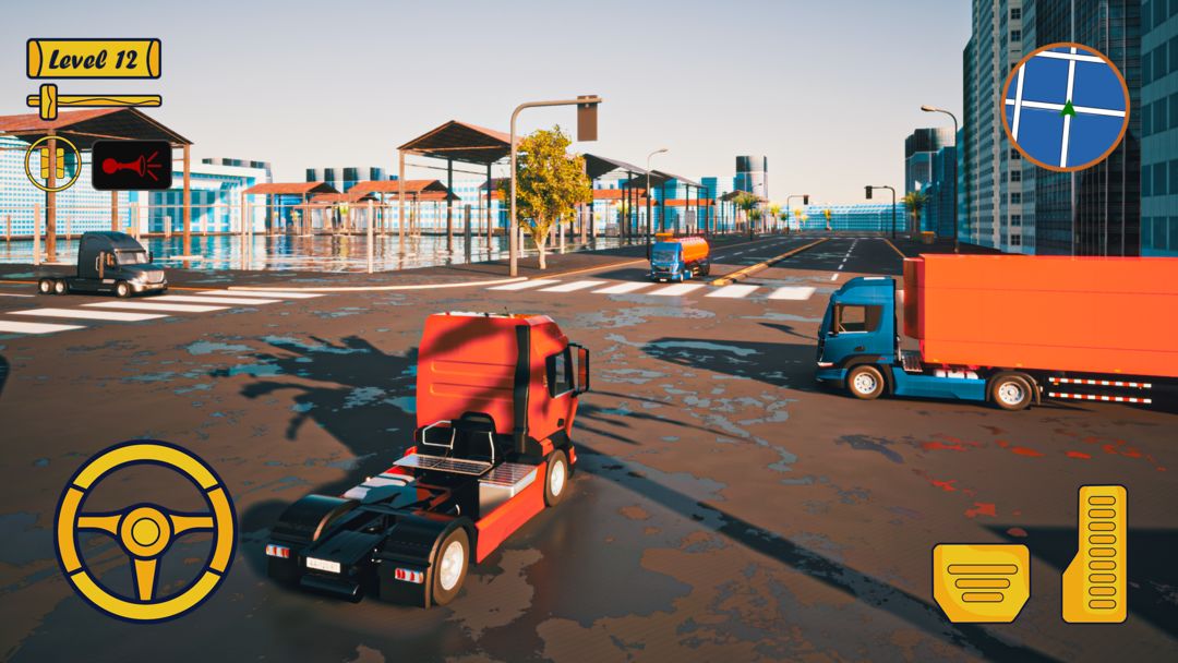 Indian Truck Transport Driving 게임 스크린 샷