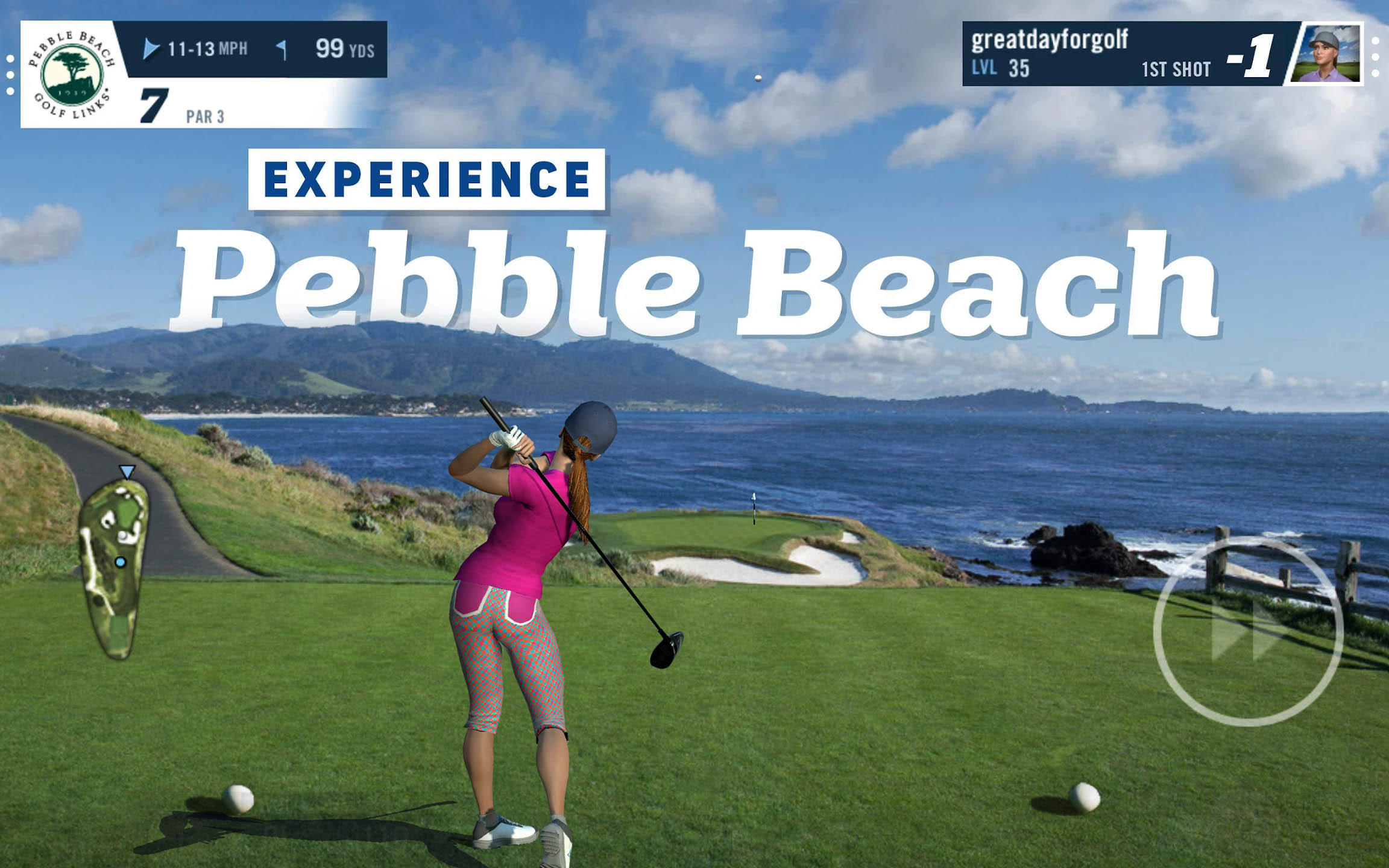 WGT Golf: Realistic Golf Game ゲームのスクリーンショット