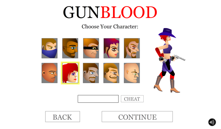 Gunblood ภาพหน้าจอเกม