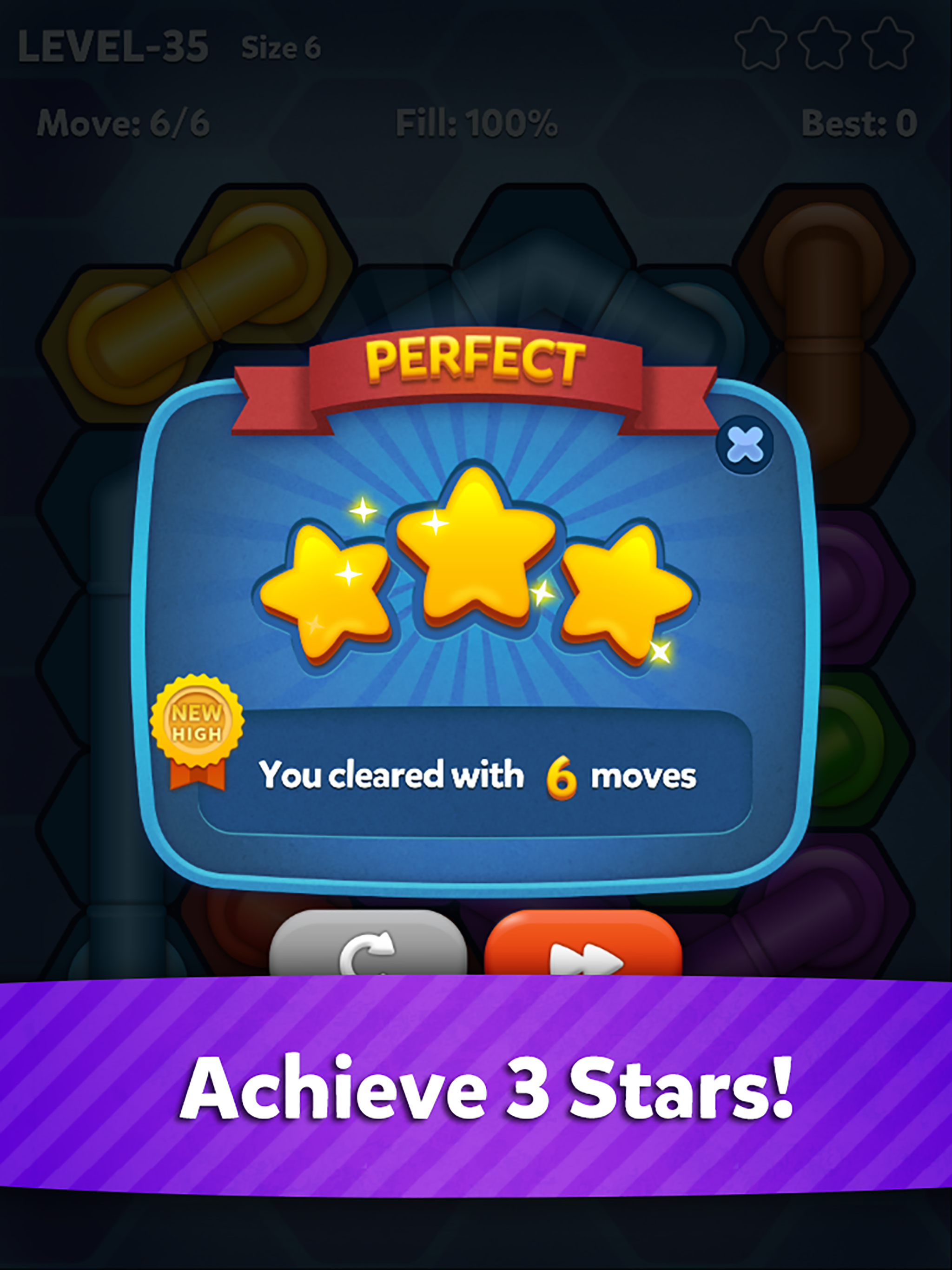 Pipe Lines : Hexa Game Screenshot