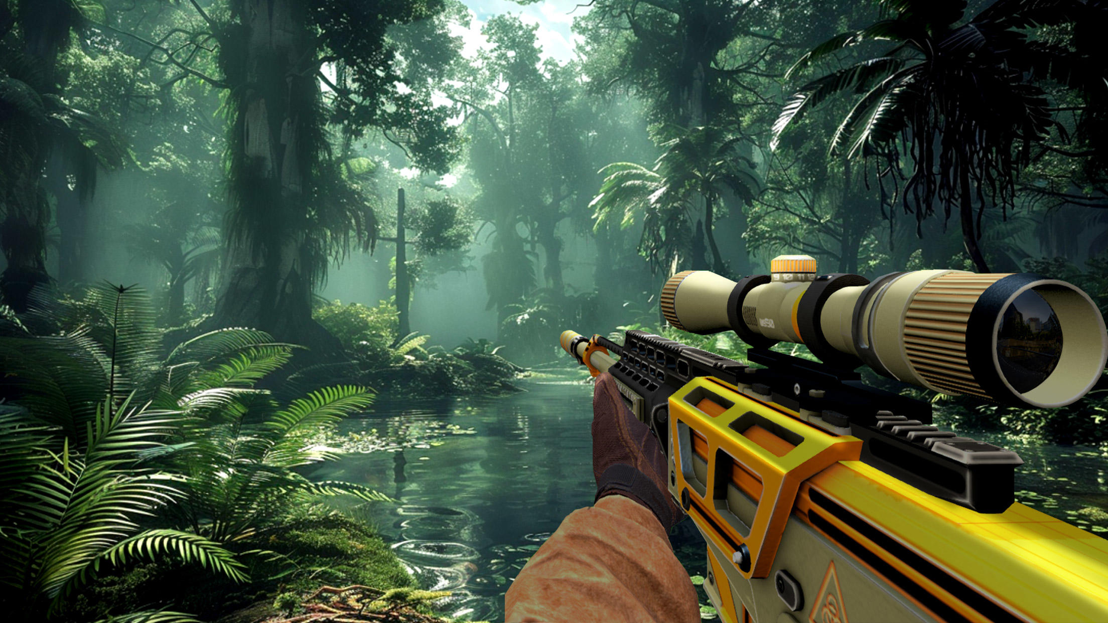 Ghost Shooting: hunting sniper 게임 스크린 샷