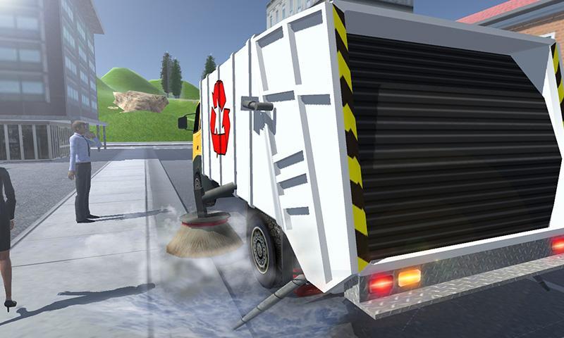 도로 찌꺼기 덤프 트럭 운전사 게임 스크린 샷