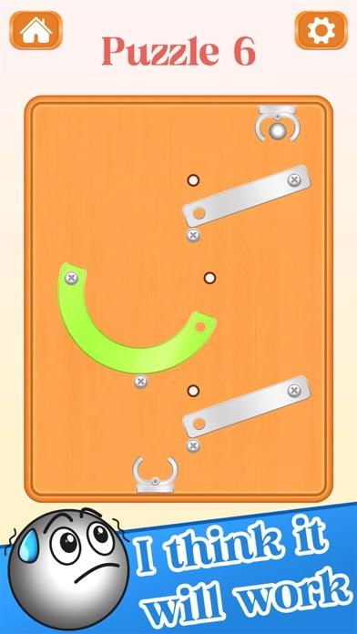 Screw Puzzle Pin The Ball Game Screenshot