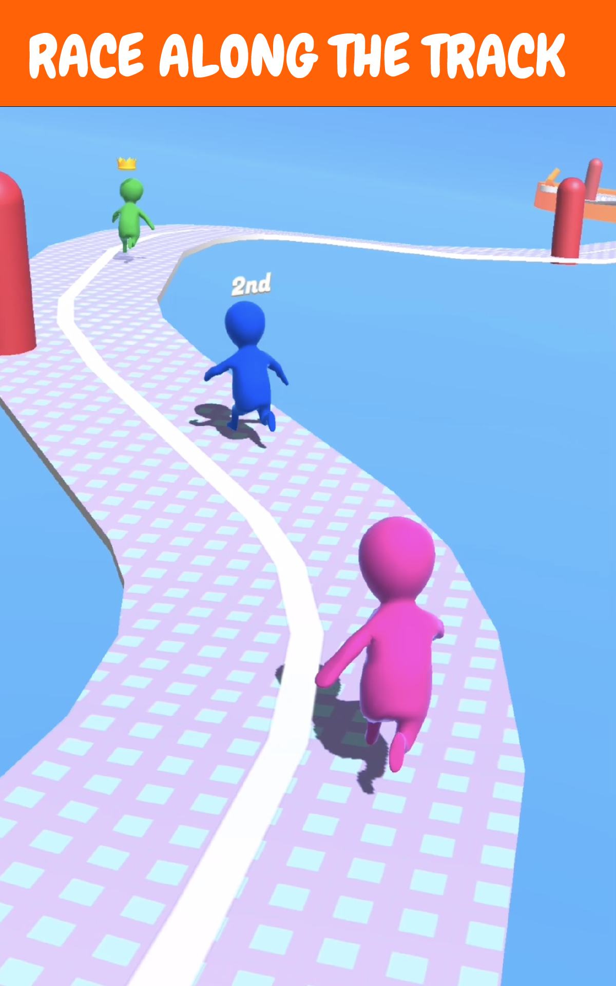 Shove Race 3D Game Screenshot