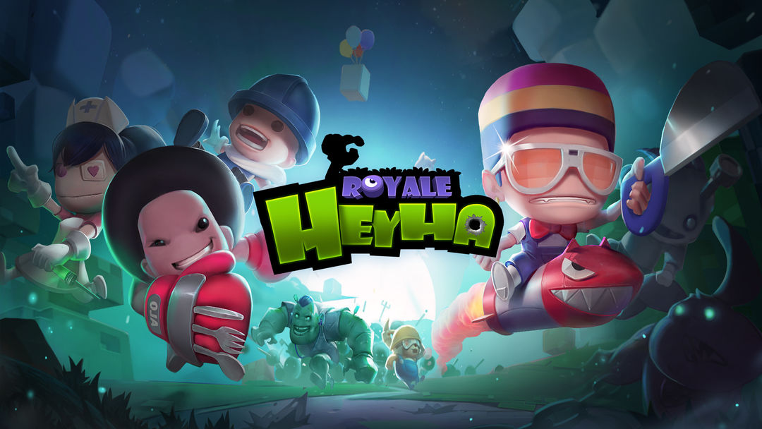 HeyHa Royale-Hero Shooter 게임 스크린 샷