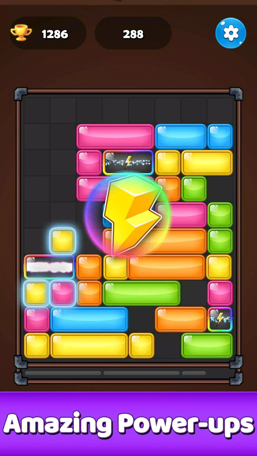 Slide Block Puzzle Game Game Screenshot