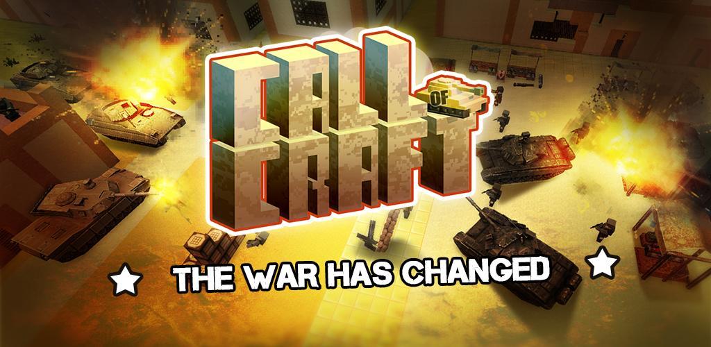 Banner of Call of Craft: Chiến trường xe tăng khối vuông 
