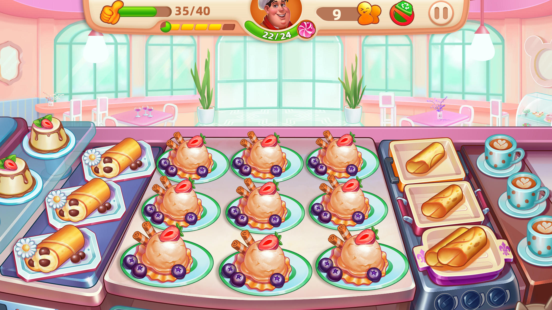 Screenshot 1 of 요리 맛있는 레스토랑 게임 3.1.6.5093